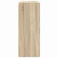 vidaXL TV nástenná skriňa 59,5 x 31 x 80 cm Sonoma dub