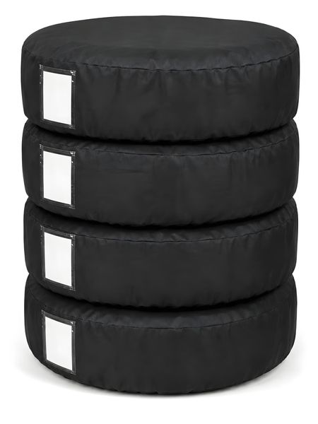 Ochranné obaly na pneumatiky CAR TIRE COVER BASIC L, 13"–17", 4 ks SIXTOL