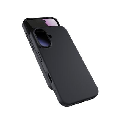 Epico Silicone TPU Mag+ Case iPhone 17 - čierna