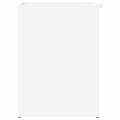 vidaXL Stojan na slnečník Biela 40 x 20 x 55,5 cm Kompozitné drevo