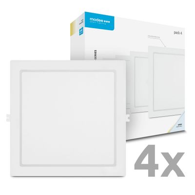 Modee LED Štvorcový LED panel - zapustený 24W 2640lm studená biela P4 (ML-LPSB6000K24WPN)
