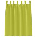 vidaXL Záclony na zatemnenie s krúžkami 2 ks Zelená 140 x 140 cm