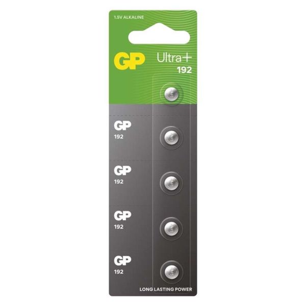 Alkalická gombíková batéria GP LR41 (192F)