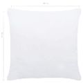 vidaXL Výplne do vankúšov 4 ks 50x50 cm biele