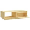 vidaXL Konferenčný stolík 110x50x33,5 cm, borovicový masív