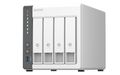 QNAP TS-433-4G (ARM 4core 2,0GHz, 4GB RAM, 4x SATA, 1x GbE, 1x 2,5GbE, 2x USB 2.0, 1x USB 3.2) Sítové úložište NAS, 4× 2,5"/3,5" SATA III, quad-core 2,0GHz, 4GB RAM, 2× LAN, 2× USB 2.0, 1× USB 3.2 Gen1, bílé
