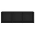 vidaXL TV skrinky 4 ks sivé 107x35x37 cm drevotrieska