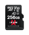 GoodRam memory card IRDM 256GB microSD UHS-I U3 V30 with adapter
