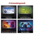 LED ambientné RGB GoSmart osvetlenie EMOS ZTV55 za TV 55“ (139 cm)