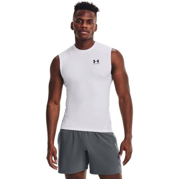 Kompresné tielko HG Armour SL White - Under Armour, veľkosť XL