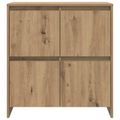 vidaXL Servírovacia skriňa Remeselný dub 70 x 41 x 75 cm