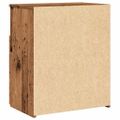 vidaXL Nočný stolík staré drevo 50x32x60 cm kompozitné drevo
