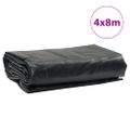 vidaXL Celta antracitová 4x8 m 650 g/m²