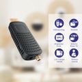 STRONG DVB-T/T2 tuner HDMI stick SRT 84/ Full HD/ H.265/HEVC/ externí anténa/ EPG/ PVR/ HDMI/ USB/ micro USB/ IR/ černý TV tuner, externí, DVB-T/T2, Full HD, H.265/HEVC, HDMI, externí anténa, EPG, PVR, napájení pres USB, IR, cerný