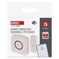 EMOS P5735WS GoSmart biely domáci bezdrôtový zvonček do zásuvky s WiFi