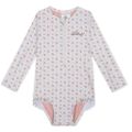 Plavky s dlhým rukávom s UPF 50+ Cozy Hearts