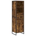 vidaXL Knižnica Dymová dub 43 x 36 x 150.5 cm Kompozitné drevo