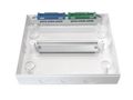 Rozvádzač SRn-8/B (N+PE) IP40 plastový 1x8 stenný / biely dvere