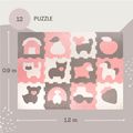 Hracia podložka Puzzle Farma 1.2 x 0.9 m