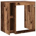 vidaXL Kabinet na práčku Staré drevo 87 x 60 x 89 cm Kompozitné drevo