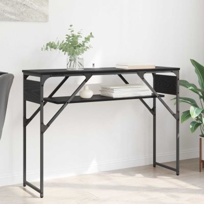 vidaXL Konferenčnýstolík Čierny dub 105x30x75cm Kompozitné drevo