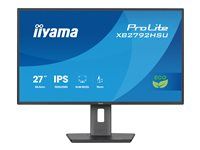 iiyama ProLite XB2792HSU-B1 - LED monitor - 27" - 1920 x 1080 Full HD (1080p) @ 120 Hz - IPS - 300 cd/m² - 1500:1 - 3 ms - HDMI, DisplayPort - reproduktory - čierna, matná