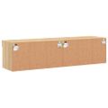 vidaXL TV skrinky s LED svetlami 2 ks dub sonoma 60x30x30 cm
