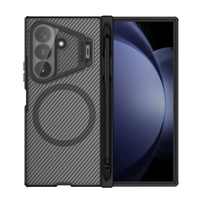 Nillkin CamShield Prop Magnetic Pen Slot (Transp. Lens) Zadný Kryt pre Samsung Galaxy Z Fold 8 Ultra