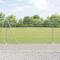 vidaXL Zvarené drôtené pletivo s betónovým základom 25 x 1,2 m
