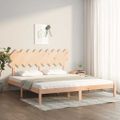 vidaXL Posteľný rám 180x200 cm Super King masívne drevo