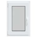 vidaXL Otočné a sklopné okno do suterénu RISOR 50 x 75 cm PVC a sklo