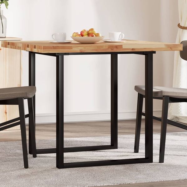 vidaXL Stolová doska štvorcová 90x90x4 cm masívna akácia