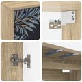 vidaXL Nástenný TV kabinet DOKKUM 69 x 33 x 40 cm Dub sonoma
