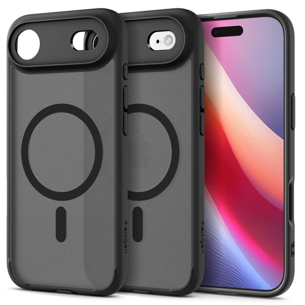 Puzdro Spigen Ultra Hybrid Mag Magsafe pre iPhone 17 Air Frost Black