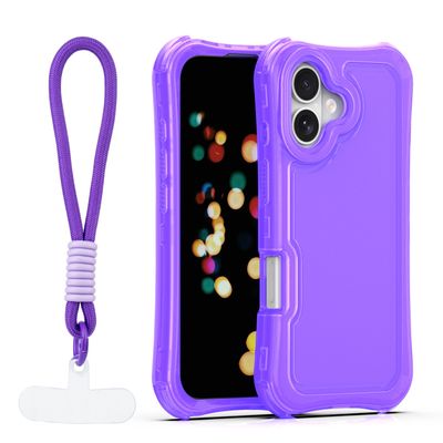 Puzdro Safepop s popruhom pre iPhone 17 6,3" fialová