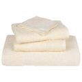 vidaXL Sprchové osušky FROGN 10 ks krémové 70x140 cm 360 g/m²