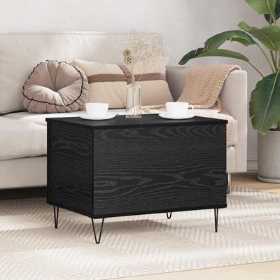 vidaXL Konferenčný stolík Čierny dub 60 x 44,5 x 45 cm