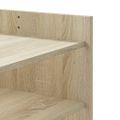 vidaXL Konferenčný stolík dub sonoma 100x50x50 cm kompozitné drevo