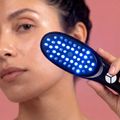 Marielle head massage brush with steam and light function MSMPS black
