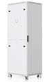 Ubiquiti UniFi 42U Rack Cabinet 800 Glass - Stojanový rozvaděč, výška 42U, ventilátory, prosklené dveře Serverový rack, 42U, 800 mm, prosklené dvere, vestavené ventilátory, nosnost 800 kg, zámky, bílý