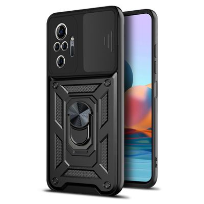 Defender Slide Puzdro na Xiaomi Redmi Note 10 Pro / 10 Pro Max čierna