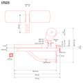 Prídavné sedadlo so zarážkou HMS LTS25