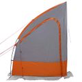 vidaXL Stan na zadné dvere auta 194 x 180 x 210 cm Šedá a oranžová