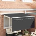 vidaXL Sklopná markíza Antracit 300 x 200 cm Polyester a hliník