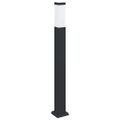 vidaXL Stĺpikové svietidlo 80 cm čierne IP44