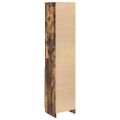 vidaXL Highboard Dub dymový 37,5x35x180 cm Upravené drevo
