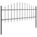 vidaXL Záhradný plot WOERDEN 6 ks 170 x 115 cm Sivá