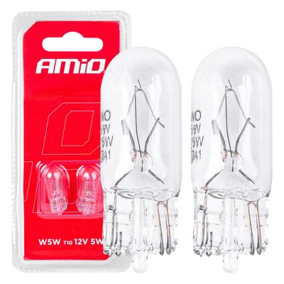 Halogénové žiarovky T10 W5W W2.1x9.5d 12V 2 ks blister