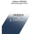 CAMELION CR2354, Lítiová batéria, 3.0V 560 mAh 1ks