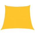 vidaXL Tieniaca plachta 160 g/m² žltá 3/4x3 m HDPE